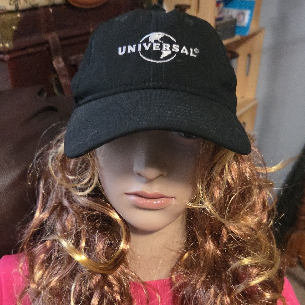 Universal Black Logo Cap